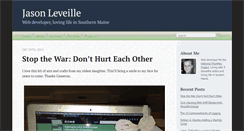 Desktop Screenshot of jasonleveille.com